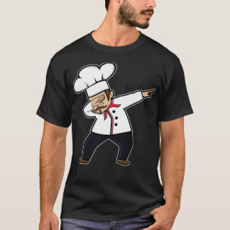 Camiseta Chef Engraçado Dabbing Gift padaria chapéu chef