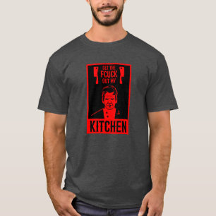 Camiseta Chef Engraçado e Zangado