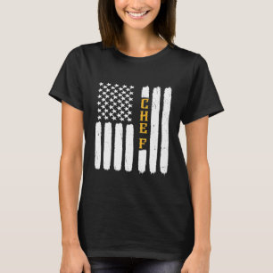 Camiseta Chef Executivo Cozinheiro Conjunto de Culinária Ca