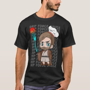 Camiseta Chef Obi Drive Force Sauce Trendy Legal Sci Fi Pun