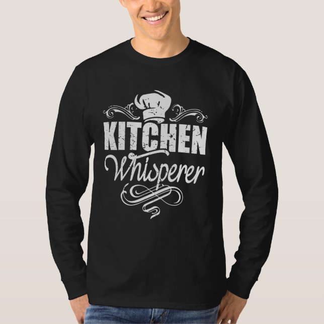 Camiseta Chef Para Chefs E Master Kitchen Para Cozinhar (Frente)