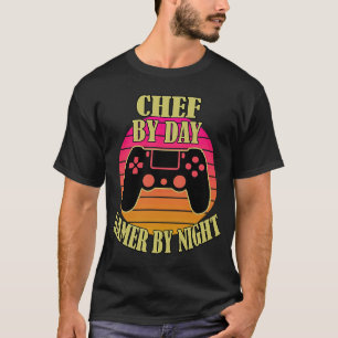 Camiseta Chef Por Jogador Diário Por Controlador De Jogo No