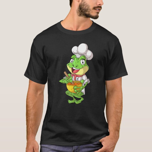 Camiseta Chef Sapo Sapo Fervendo (Frente)
