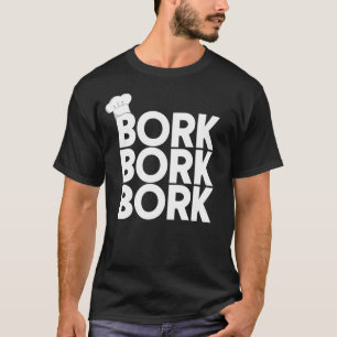 Camiseta Chef Sueco Bork Bork Engraçado Chef Sueco
