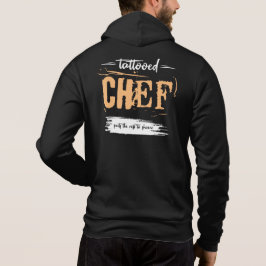 Camiseta Chef tatuado envergonha o resto. Ideia do presente