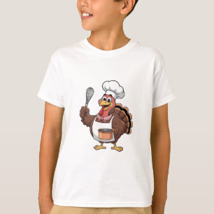 Camiseta Chef Turquia - Cook Gobbler de Ação de Graças