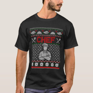 Camiseta Chef Ventilador Natal Feio Doce de Natal