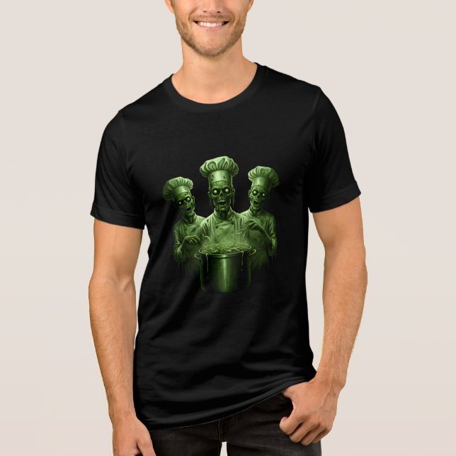Camiseta Chef Zombies (Frente)