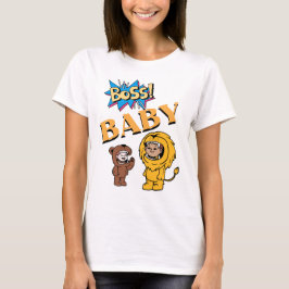 Camiseta chefe bebê