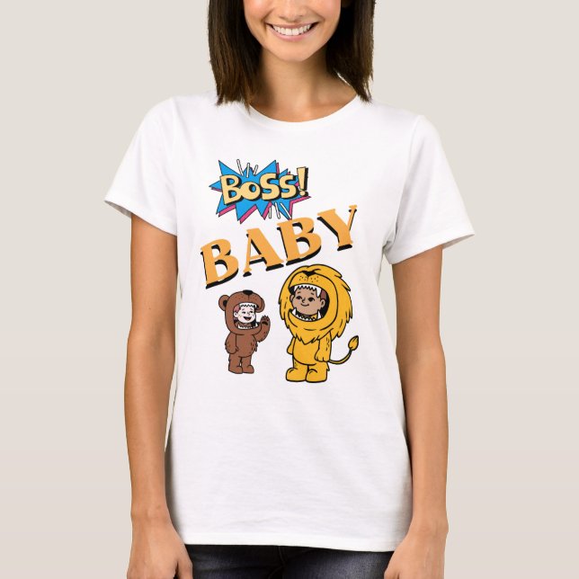 Camiseta chefe bebê (Frente)
