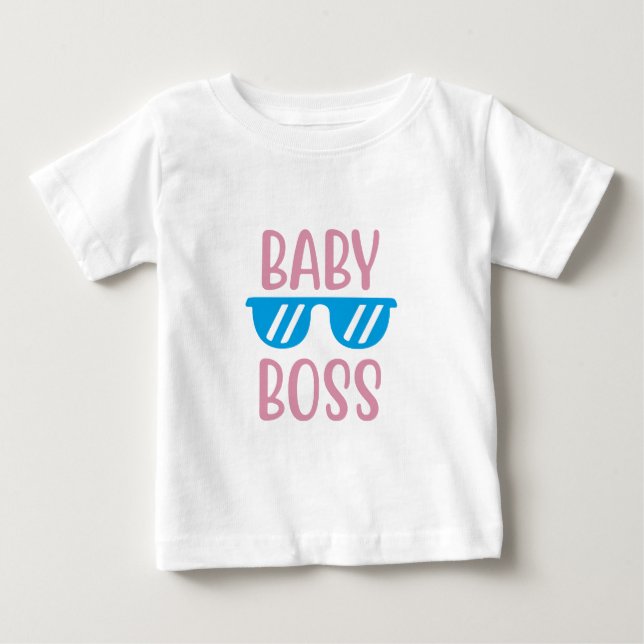 Camiseta Chefe Bebê - Minichefe Senhora  (Frente)
