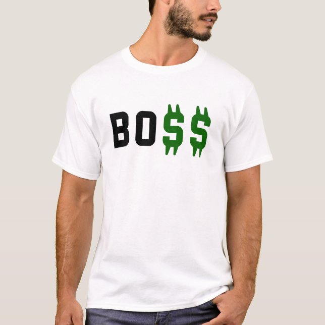 Camiseta Chefe, Bo$$ (Frente)