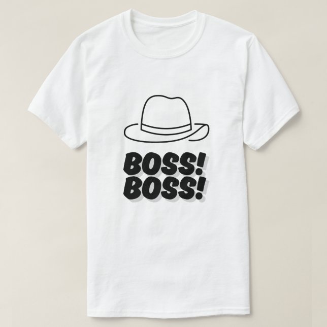 Camiseta Chefe ! Chefe! (Frente do Design)