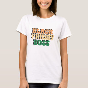 Camiseta Chefe da Black Friday Retro - Chefa Lady