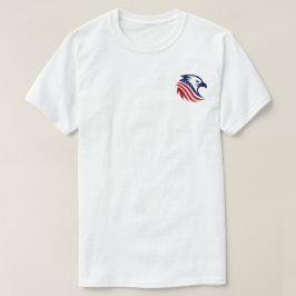 Camiseta Chefe de Águia Americana Patriótica