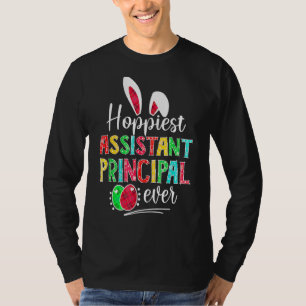 Camiseta Chefe De Assistente Mais Hoppiest Alguma Vez Coelh