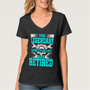 Camiseta Chefe de Colaborador Legendário de Reforma Mecânic