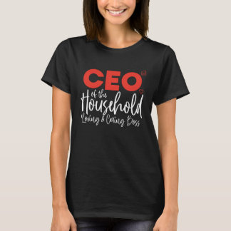 Camiseta Chefe de Gabinete Chefe de Casa Mãe Mamãe Mothe