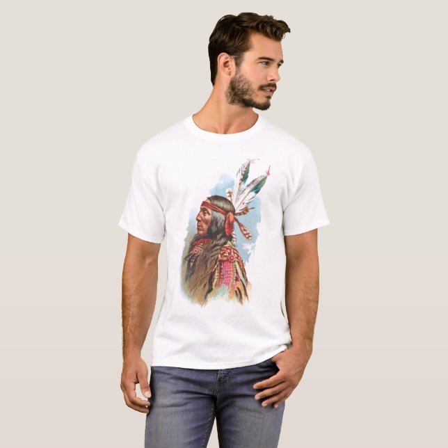 Camiseta Chefe de Gros Ventre: Lobo magro (Frente Completa)