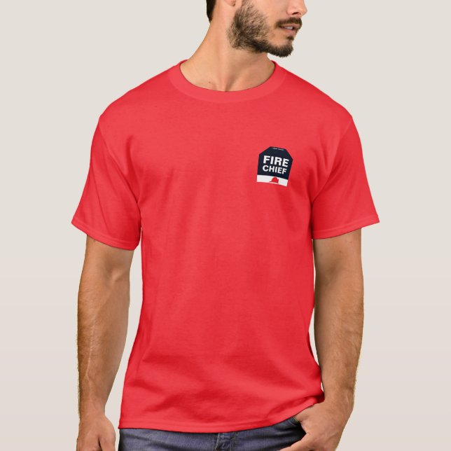 CAMISETA CHEFE DE INCÊNDIO (Frente)