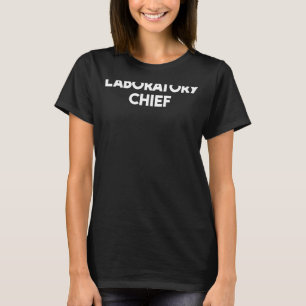Camiseta Chefe de Laboratório