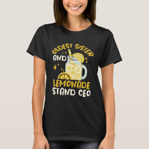 Camiseta Chefe de Negócios de Barraquinha de Limonada Vende