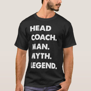 Camiseta Chefe de Treinador Mito Legenda
