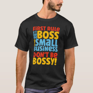 Camiseta Chefe De Um Empresário Empresário Empresário Propr