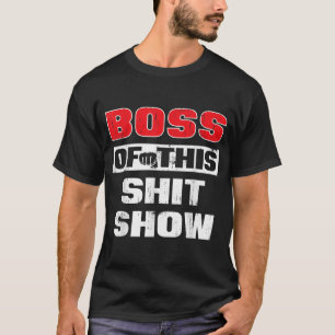 Camiseta Chefe Dia dos Chefes Engraçado Apreciação Humor do