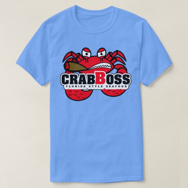 Camiseta chefe do caranguejo Classic TShirt (Frente do Design)