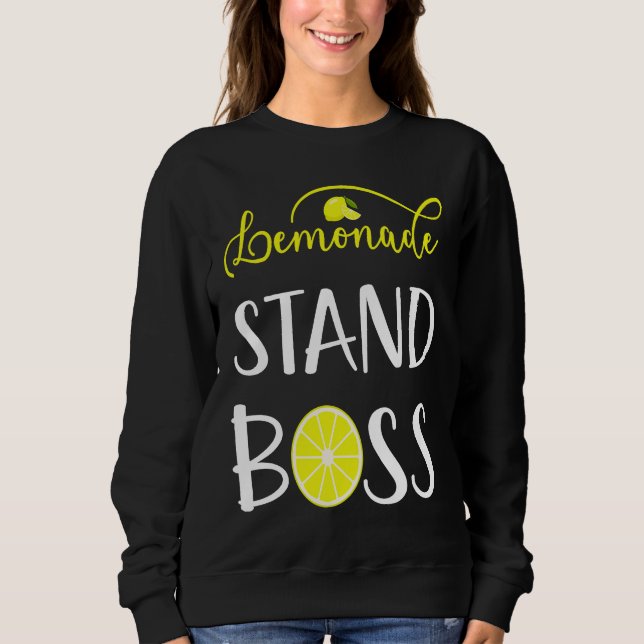 Camiseta Chefe do Stand de Limonada CEO Equipe Limão Divers (Frente)