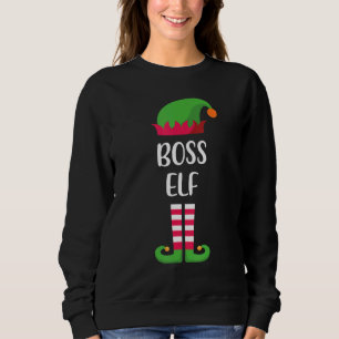 Camiseta Chefe Elf Family Matching Group Xmas