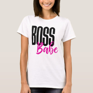 Camiseta Chefe Empresária Motivacional Sucesso Esforço