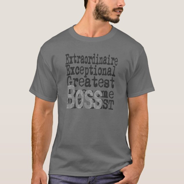 Camiseta Chefe Extraordinário (Frente)