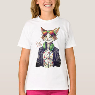 Camiseta Chefe Gato Legal – Presente Divertido para Amantes