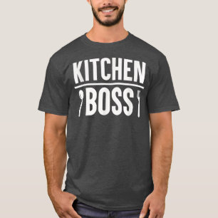 Camiseta Chefe Humor Culinário Nos Recifes De Cozinha