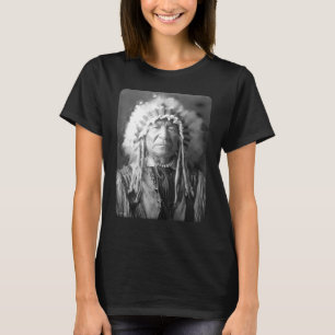 Camiseta Chefe Indígena Americano do Tesouro Histórico