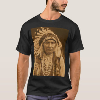 Camiseta Chefe Joseph Fotografia De Edward Curtis