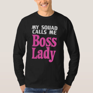 Camiseta Chefe Lady For Women Girls Diretor Legal Diretor