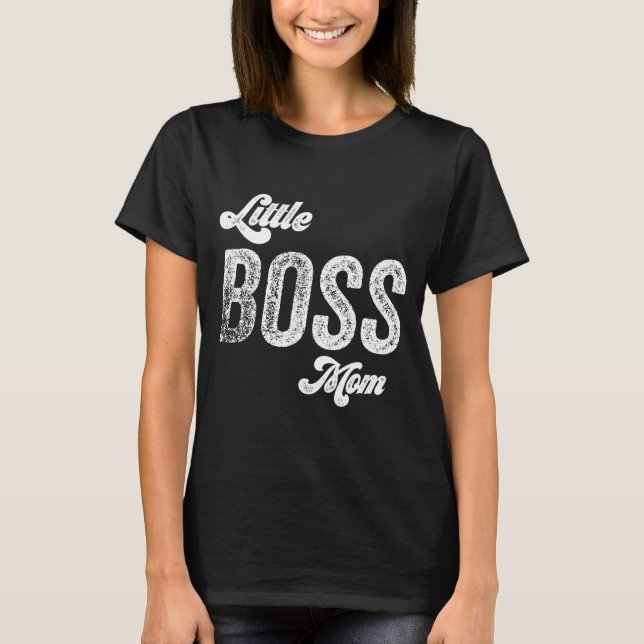 Camiseta Chefe Mãe Dia de as mães (Frente)
