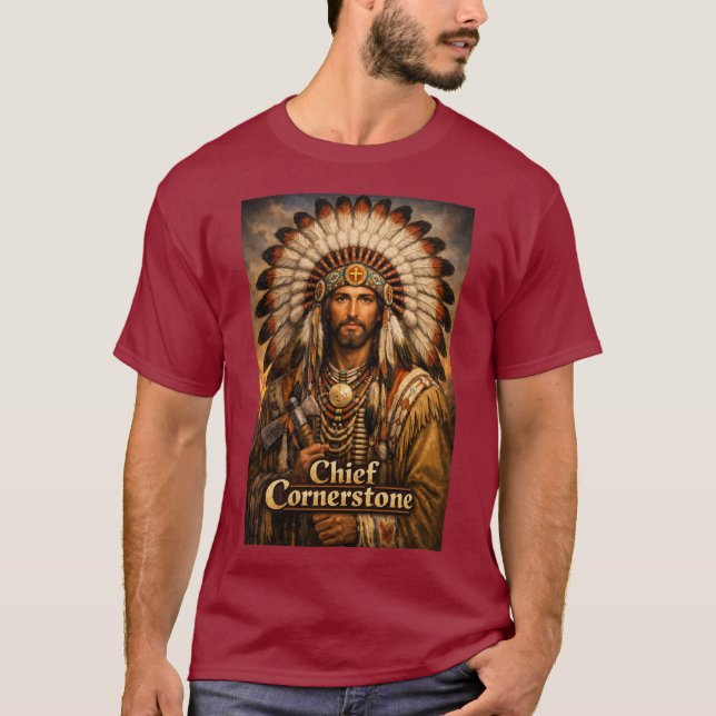 Camiseta Chefe Pedra Angular (Frente)