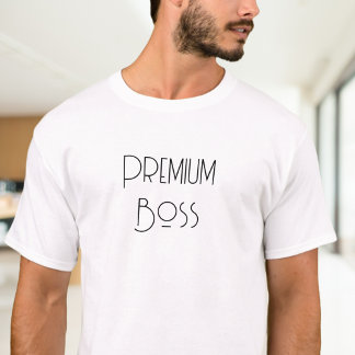 Camiseta Chefe Premium | Fonte bilionária exclusiva