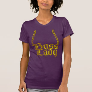 Camiseta Chefe Rico Faux Dourado Chain T Shirt