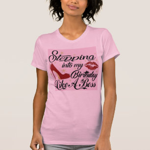 Camiseta Chefe se move: Bella+Canvas Slim Ajustado Aniversá