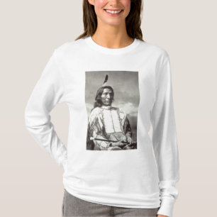 Camiseta Chefe vermelho da nuvem (1822-1909) 1880 (foto de