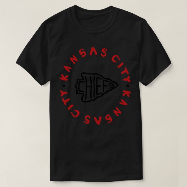Camiseta Chefes de Kansas City 4 (Frente do Design)