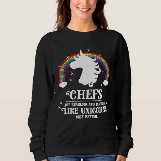 Camiseta Chefs São Mágicos Como Unicórnios (Frente)