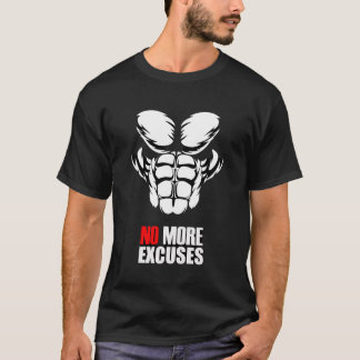 Camiseta Chega de desculpas.