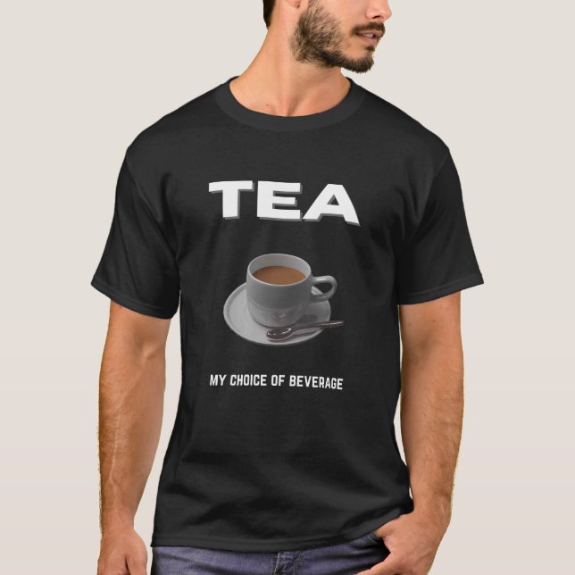 Camiseta Chega minha escolha de bebida (Frente)