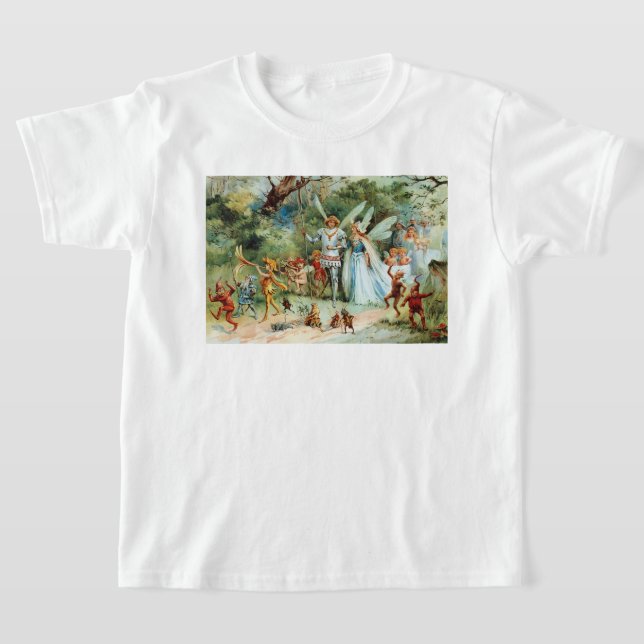 Camiseta Chegada do Rei e da Rainha das Fadas (Postura )